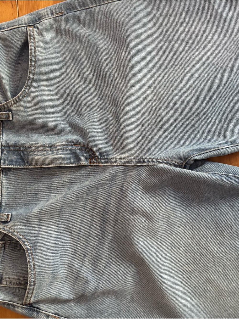High-Rise Baggy Wide Leg Jeans Old Navy Women’s Size 20 Plus Faded Blue Y2K - Picture 13 of 13
